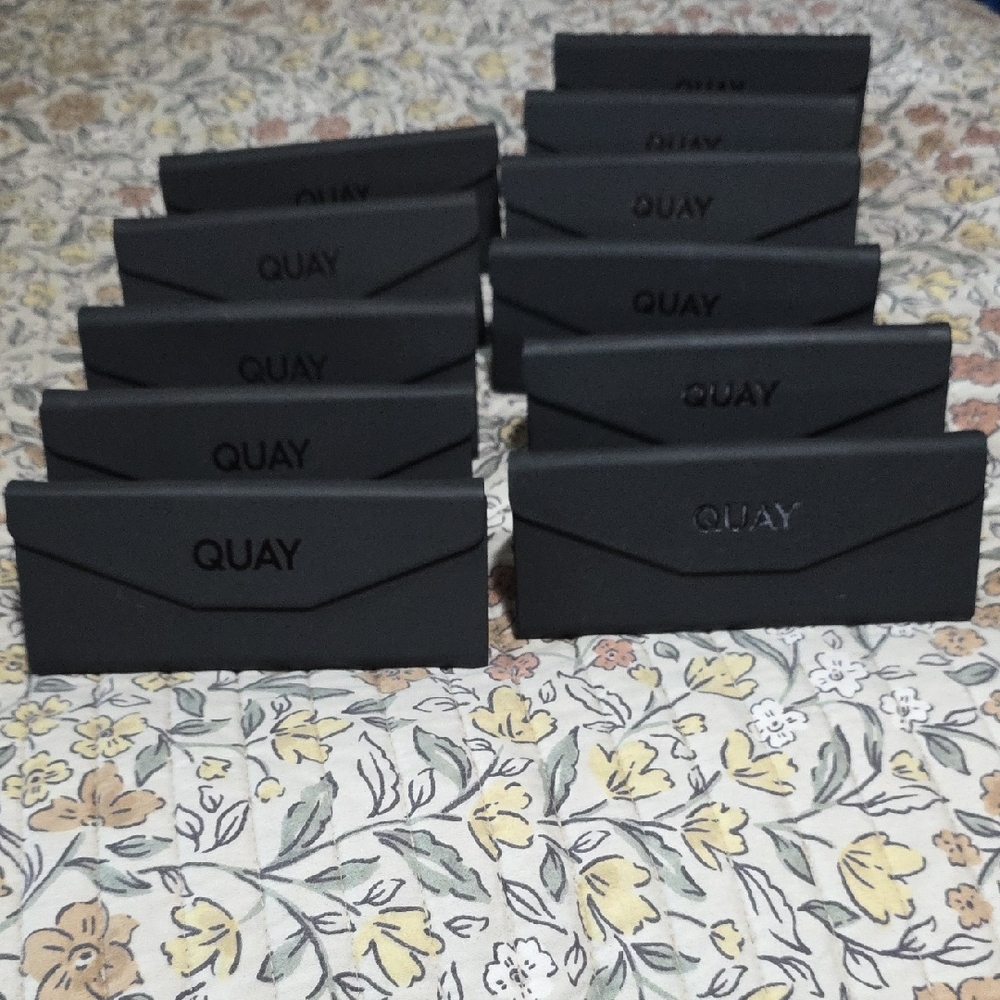 Quay Black Sunglasses Cases